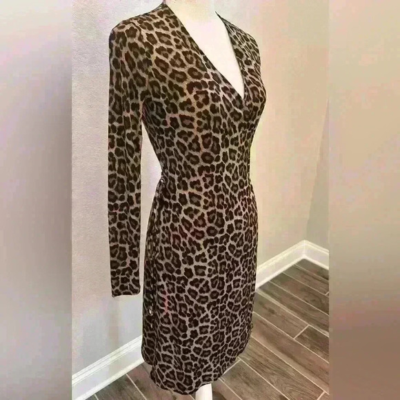 Michael Kors Leopard print dress - Picture 1 of 9